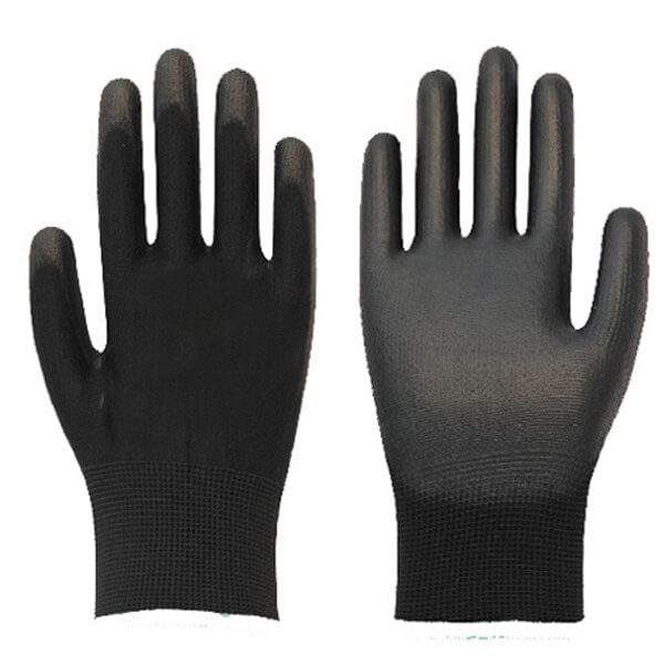 Trabajo guantes 12 pares de montaje guantes pintor pu poliuretano blanco talla 7-10 