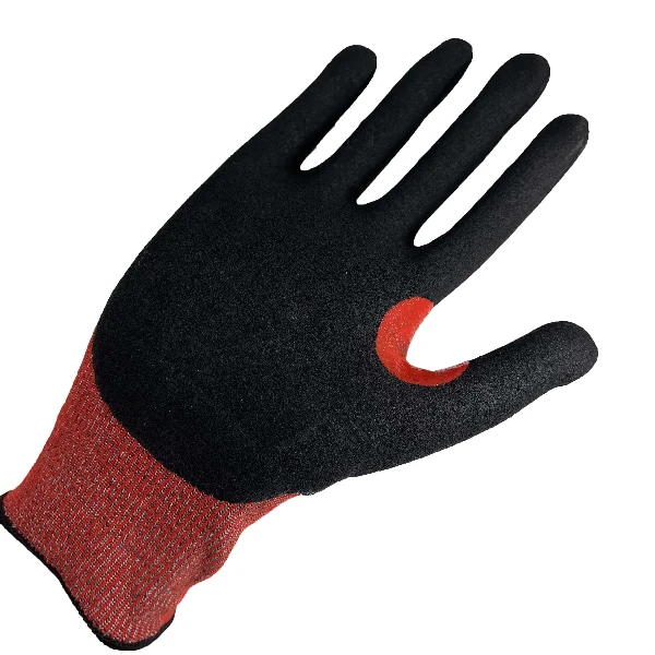 18 Gauge Sandy Nitrile Coated Cut Resistant Glove details